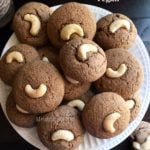 A close up of food, with Cookie and Finger millet