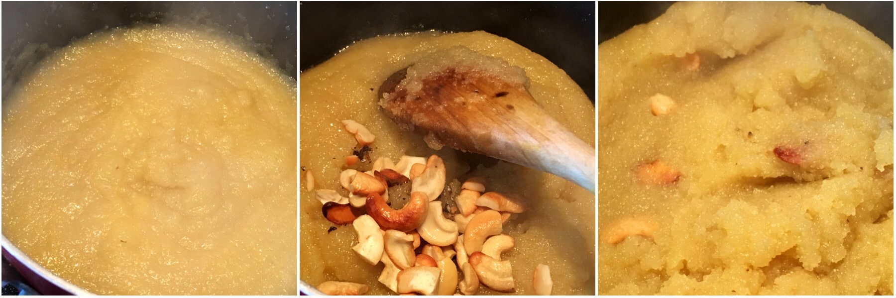 A close up of food, with Semolina