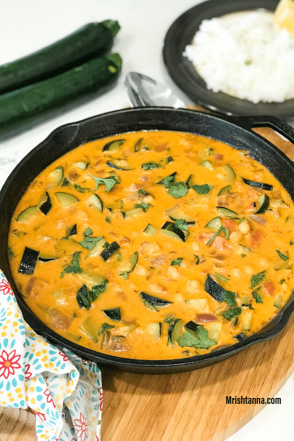 Zucchini Curry Indian • Simple Sumptuous Cooking