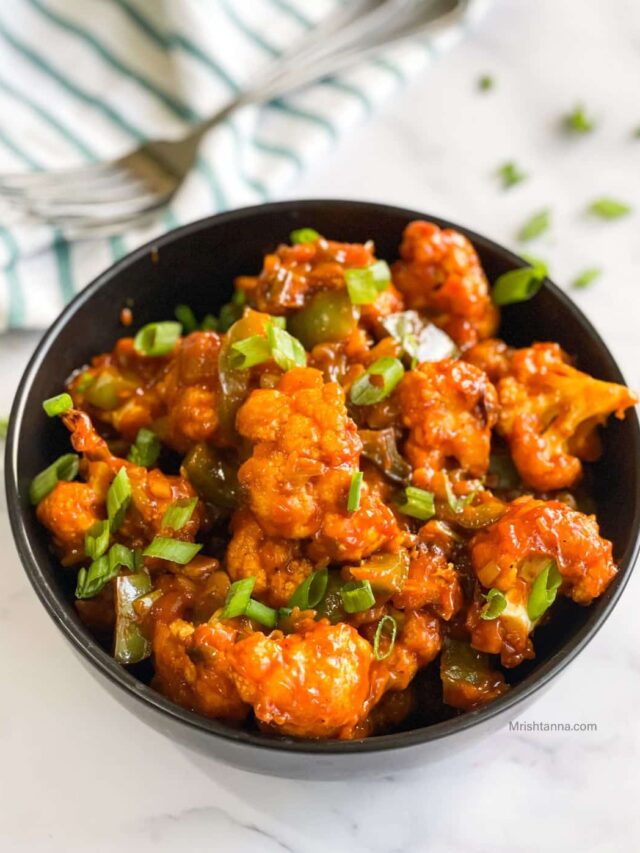 Air Fryer Gobi Manchurian