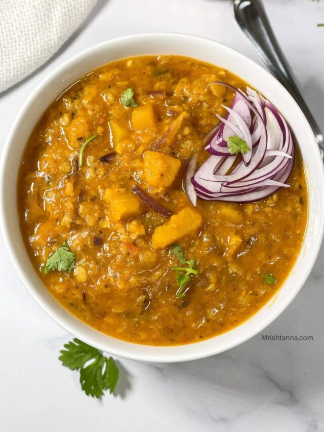 Pumpkin Dal Recipe