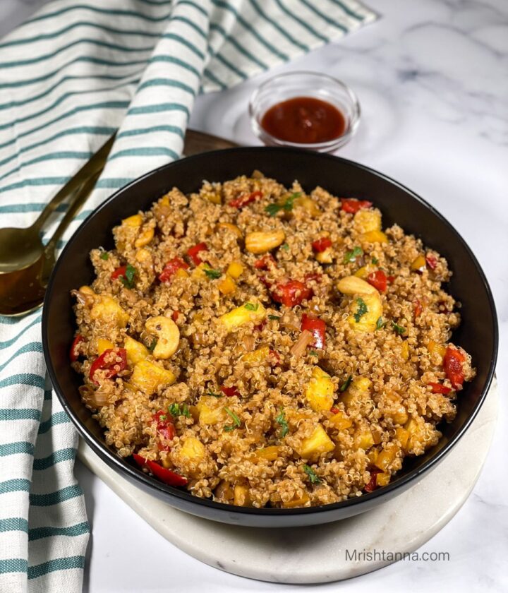 Pineapple Fried Quinoa • Simple Sumptuous Cooking