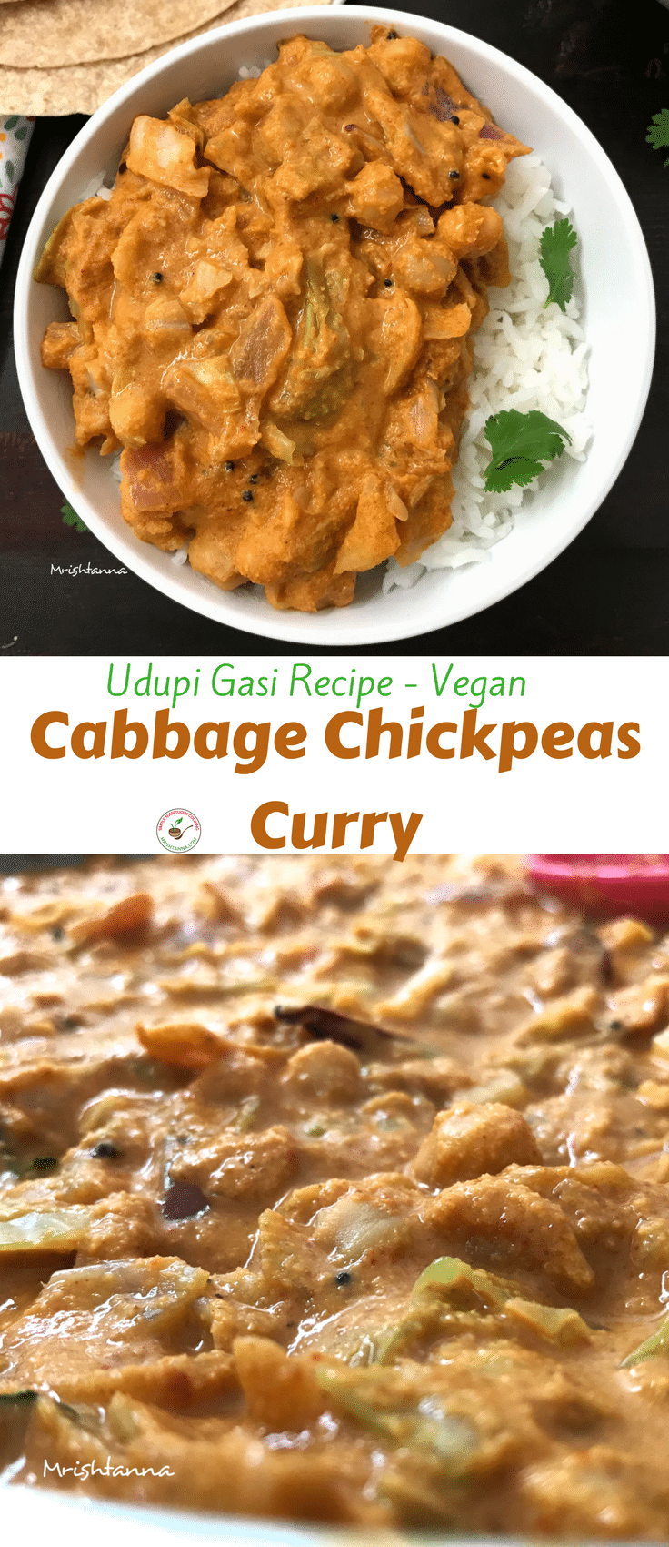 Cabbage Chickpeas Curry Simple Sumptuous Cooking