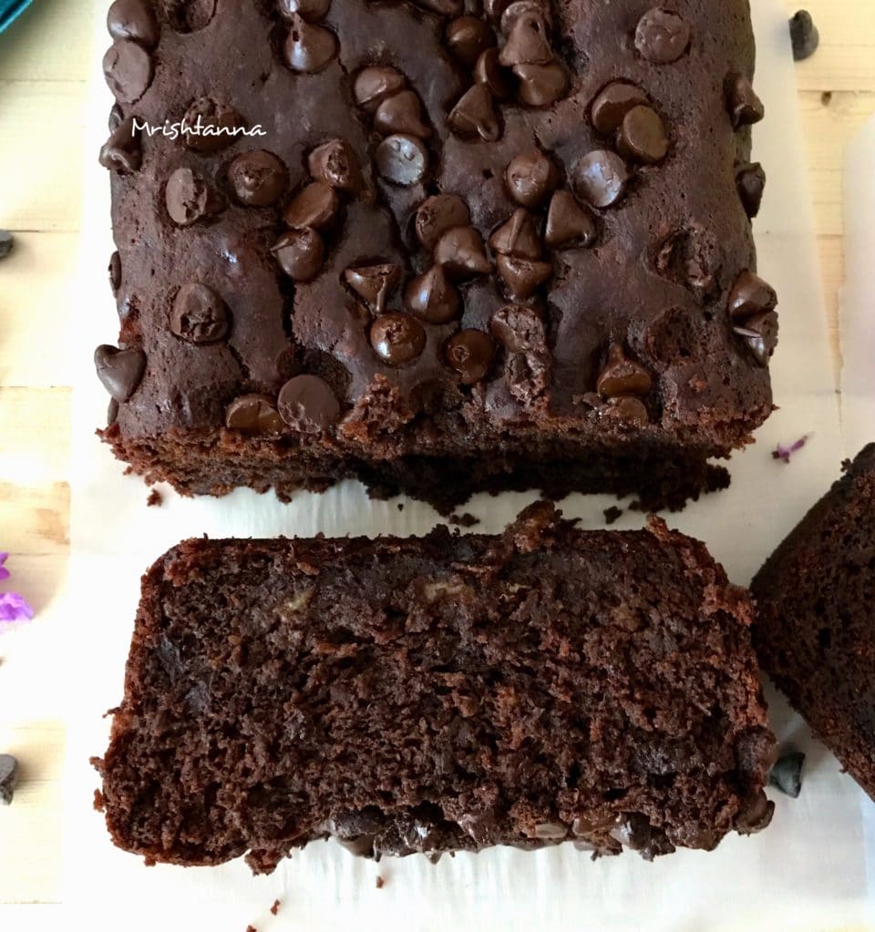 A close up of a piece of chocolate cake