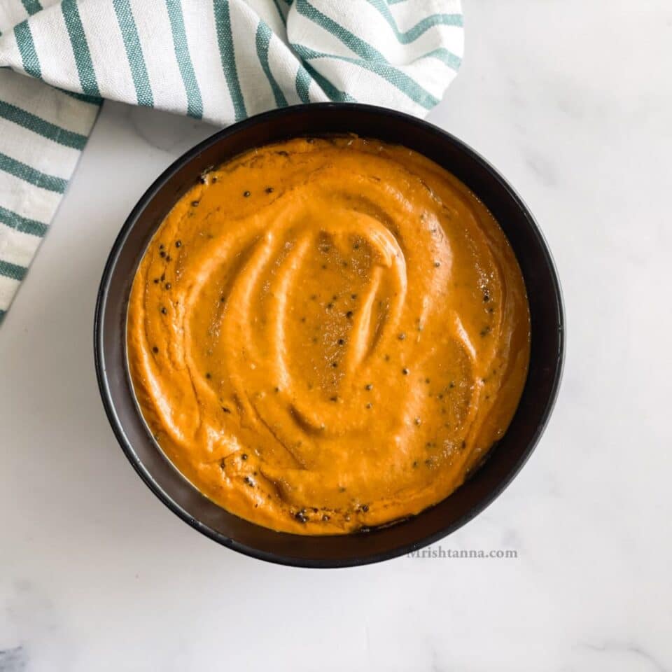 Capsicum Tomato Chutney • Simple Sumptuous Cooking