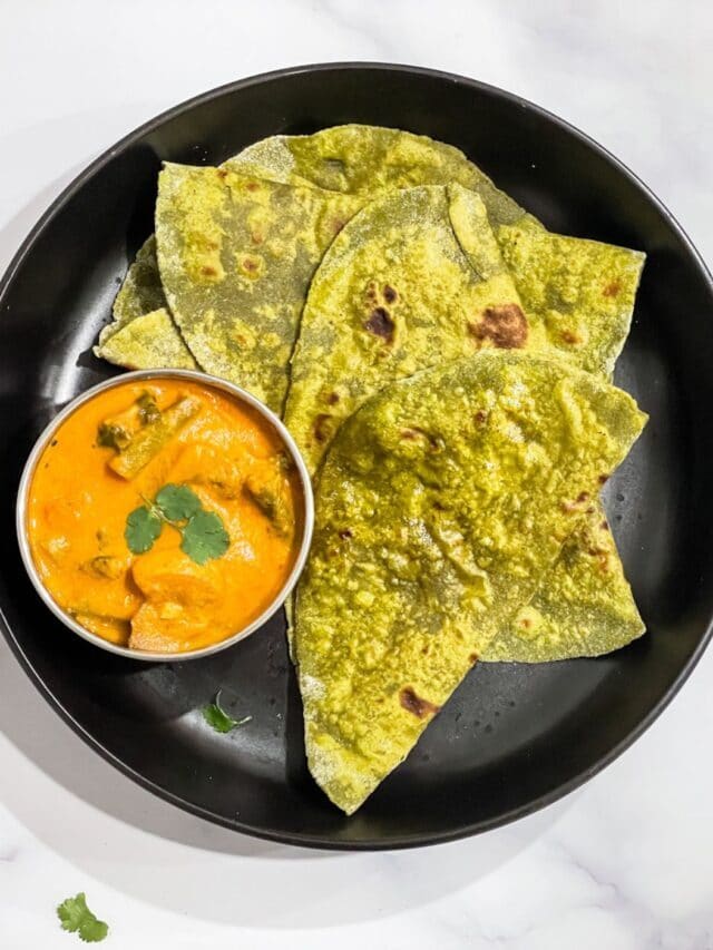 Spinach Paratha