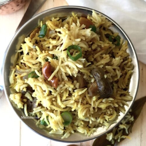 Instant Pot Mushroom Rice Simple Sumptuous Cooking