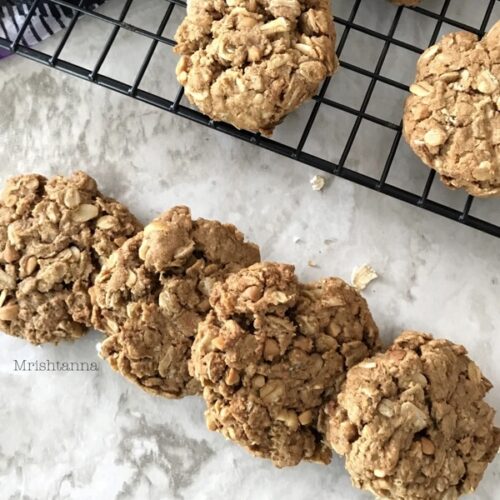 Peanut Butter Oatmeal Cookies Simple Sumptuous Cooking
