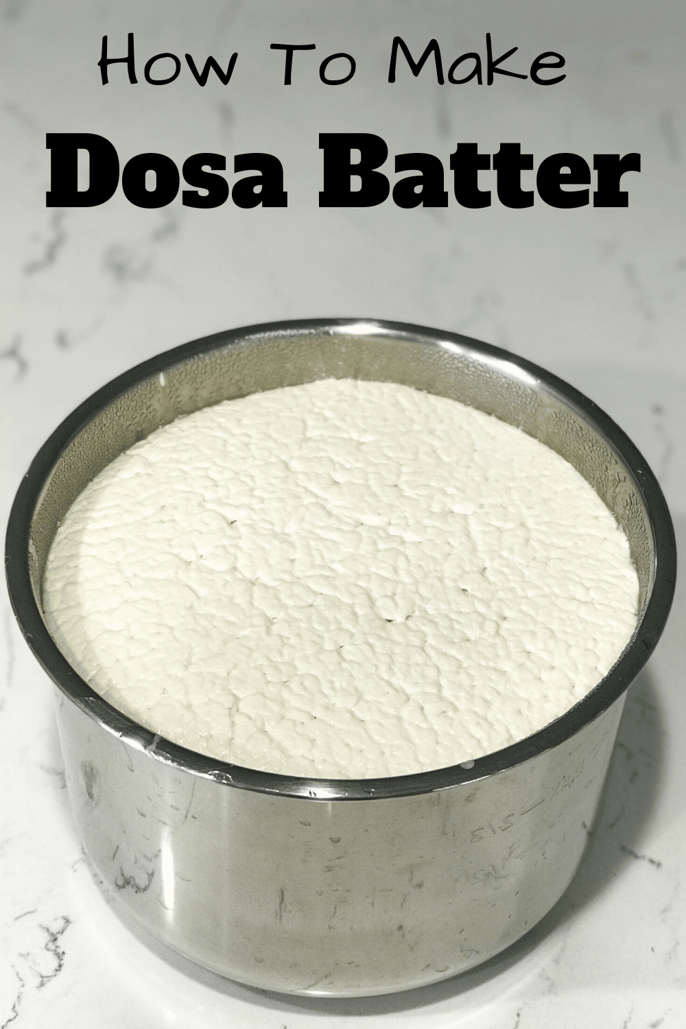  Dosa and Batter