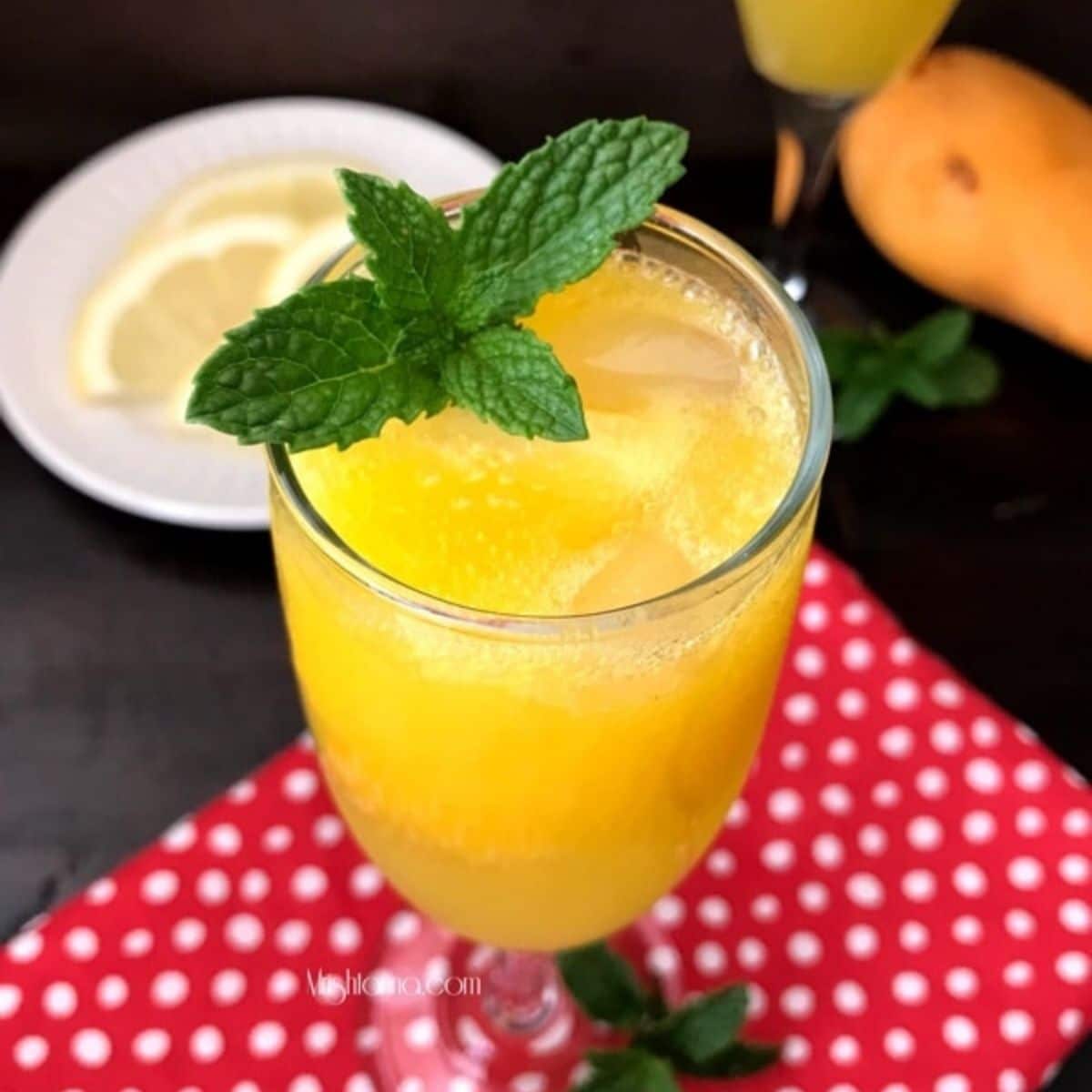 Mango Ginger Mocktail