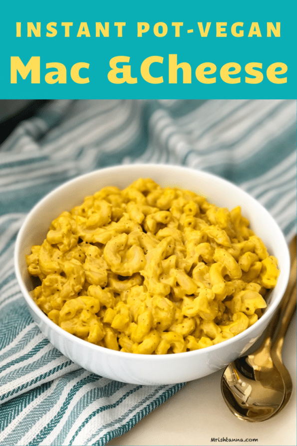 Instant Pot Vegan Mac And Cheese Simple Sumptuous Cooking