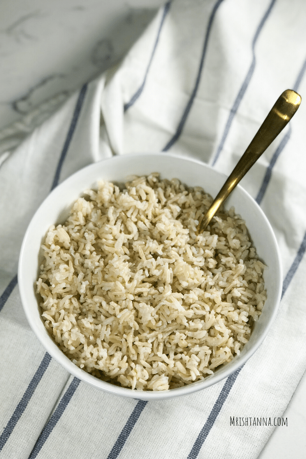 Instant Pot Brown Rice (long grain or basmati) - The Recipe Rebel