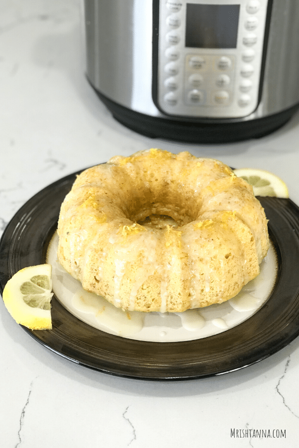 Instant Pot Lemon Bundt Cake recipe (yes, you can make cake in