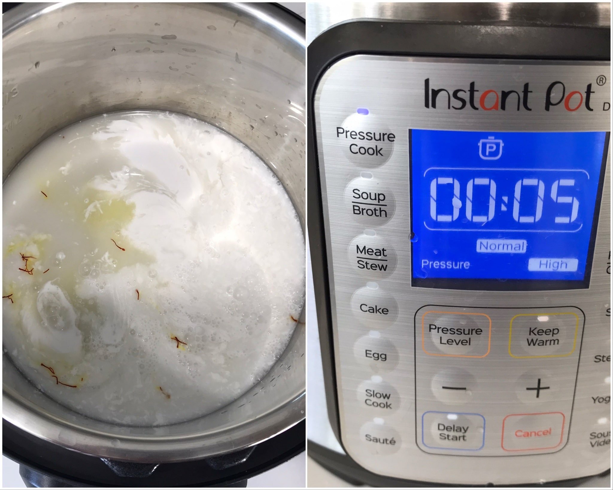 close up of a Instant Pot