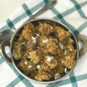 A bowl of suran on the table