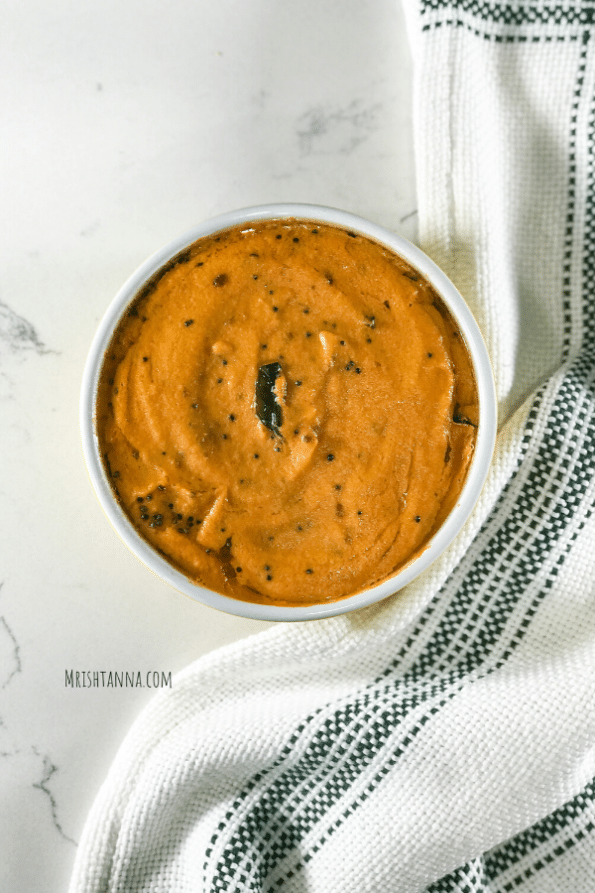 Tomato Chutney For Dosa • Simple Sumptuous Cooking