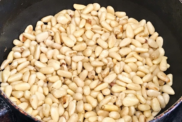 A pile of nuts