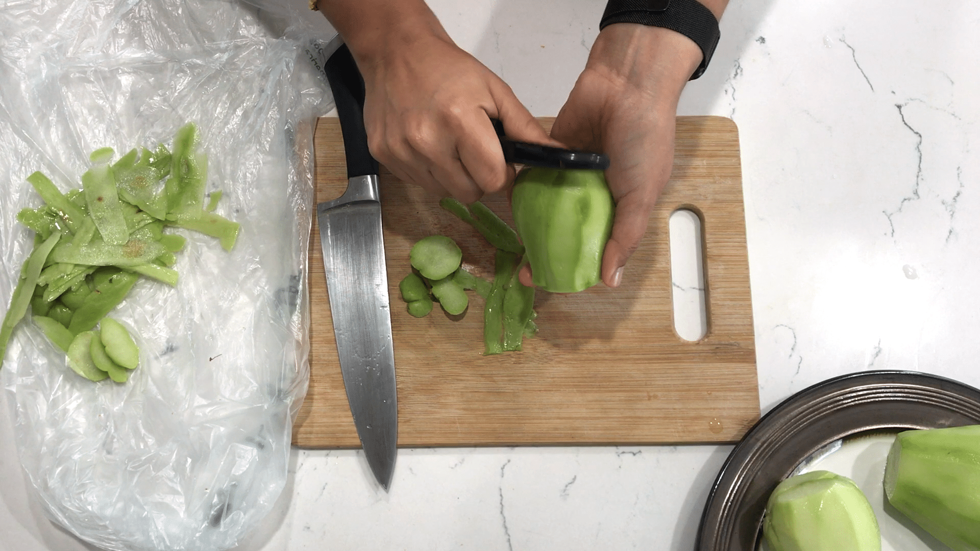 Chayote and Chow Chow