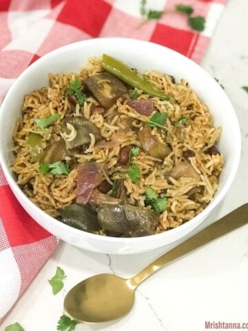 Instant Pot Mushroom Rice • Simple Sumptuous Cooking