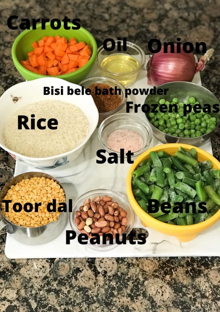 Easy Instant Pot Bisi Bele Bath Recipe • Simple Sumptuous Cooking