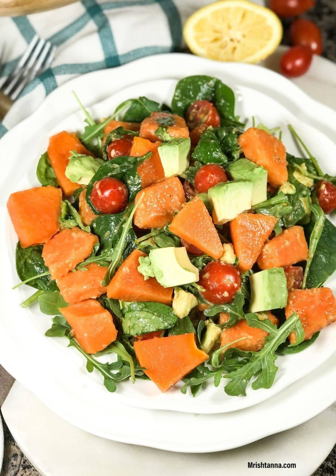 Ripe Papaya Salad • Simple Sumptuous Cooking