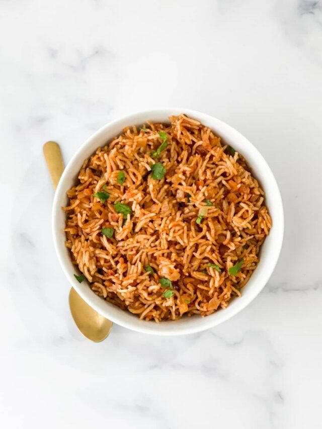 Instant Pot Tomato Rice Recipe • Simple Sumptuous Cooking