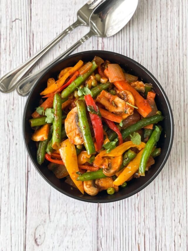 Vegan Jalfrezi  Story