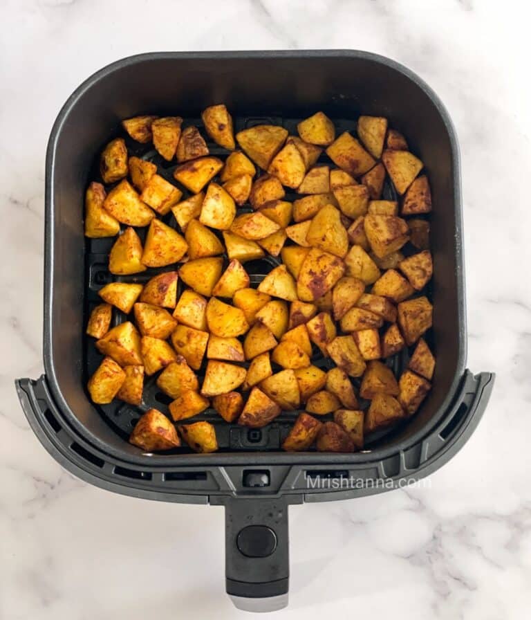 Air Fryer Potato Cubes • Simple Sumptuous Cooking