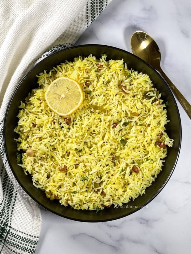 Instant Pot Lemon Rice