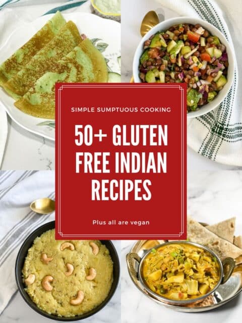 Collections of Indian gluten free recipes.