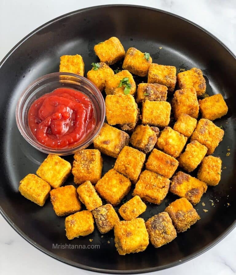 Air Fryer Tofu Nuggets • Simple Sumptuous Cooking