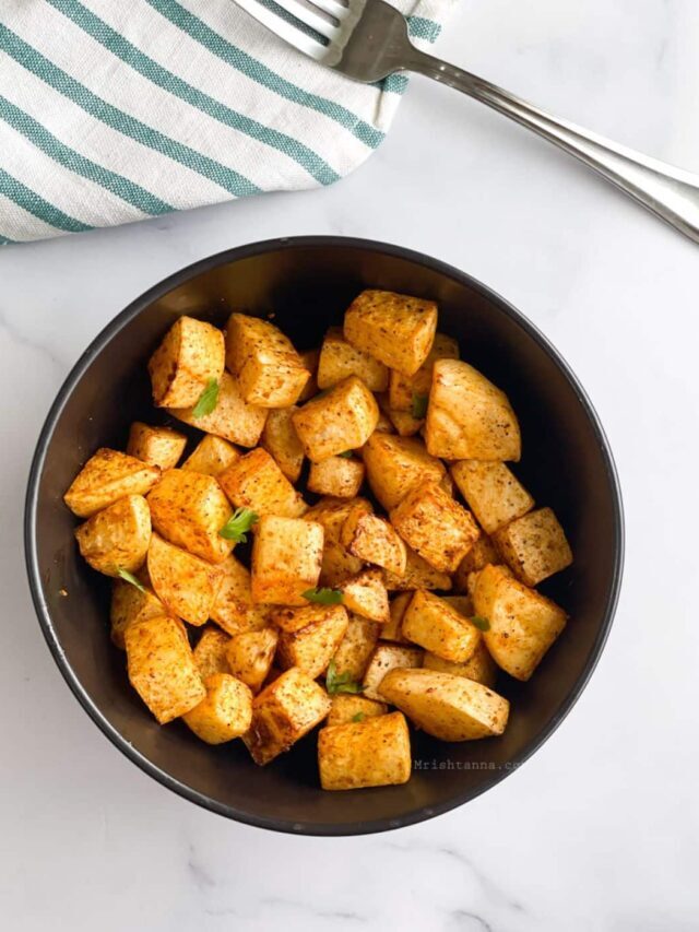 Air Fryer Turnips Story