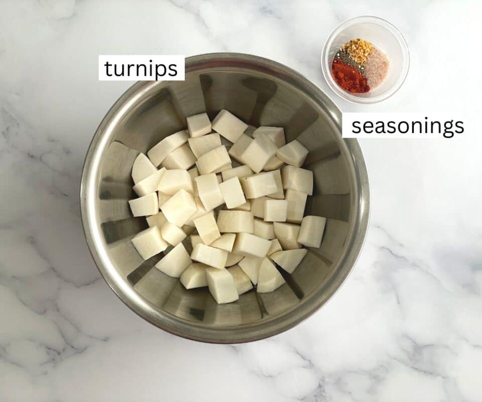 Air Fryer Turnips • Simple Sumptuous Cooking