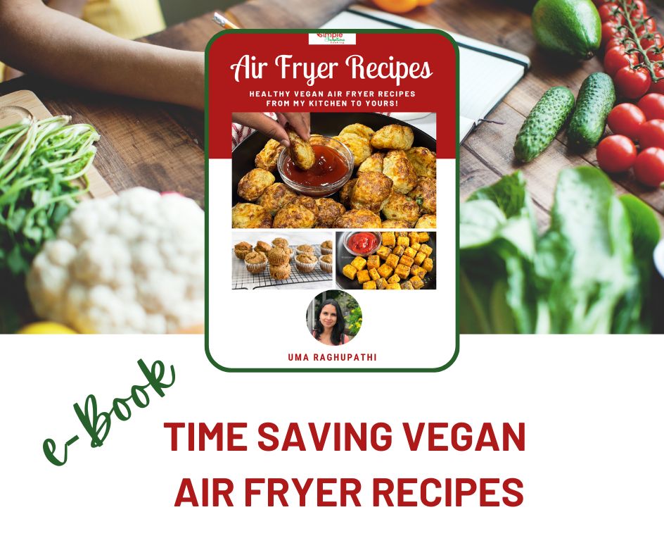 Ebook of vegan sir fryer recipes.