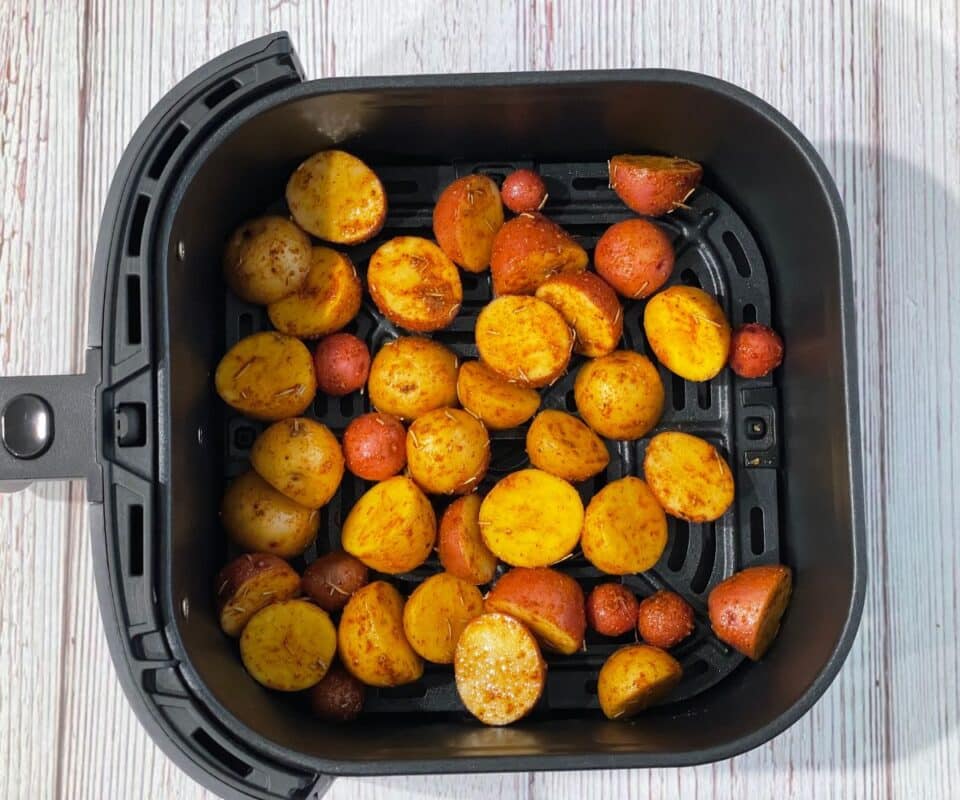 Air Fryer Mini Potatoes • Simple Sumptuous Cooking