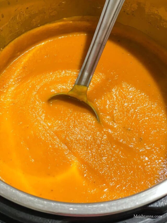 Butternut Squash Carrot Soup Instant Pot