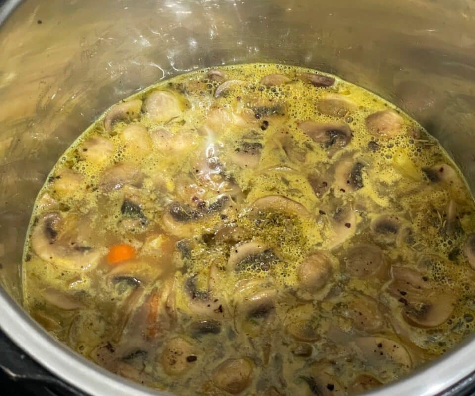 Mushroom Potato Soup (Vegan) • Simple Sumptuous Cooking