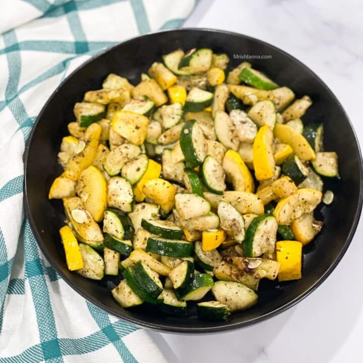 Zucchini And Squash In Air Fryer • Simple Sumptuous Cooking
