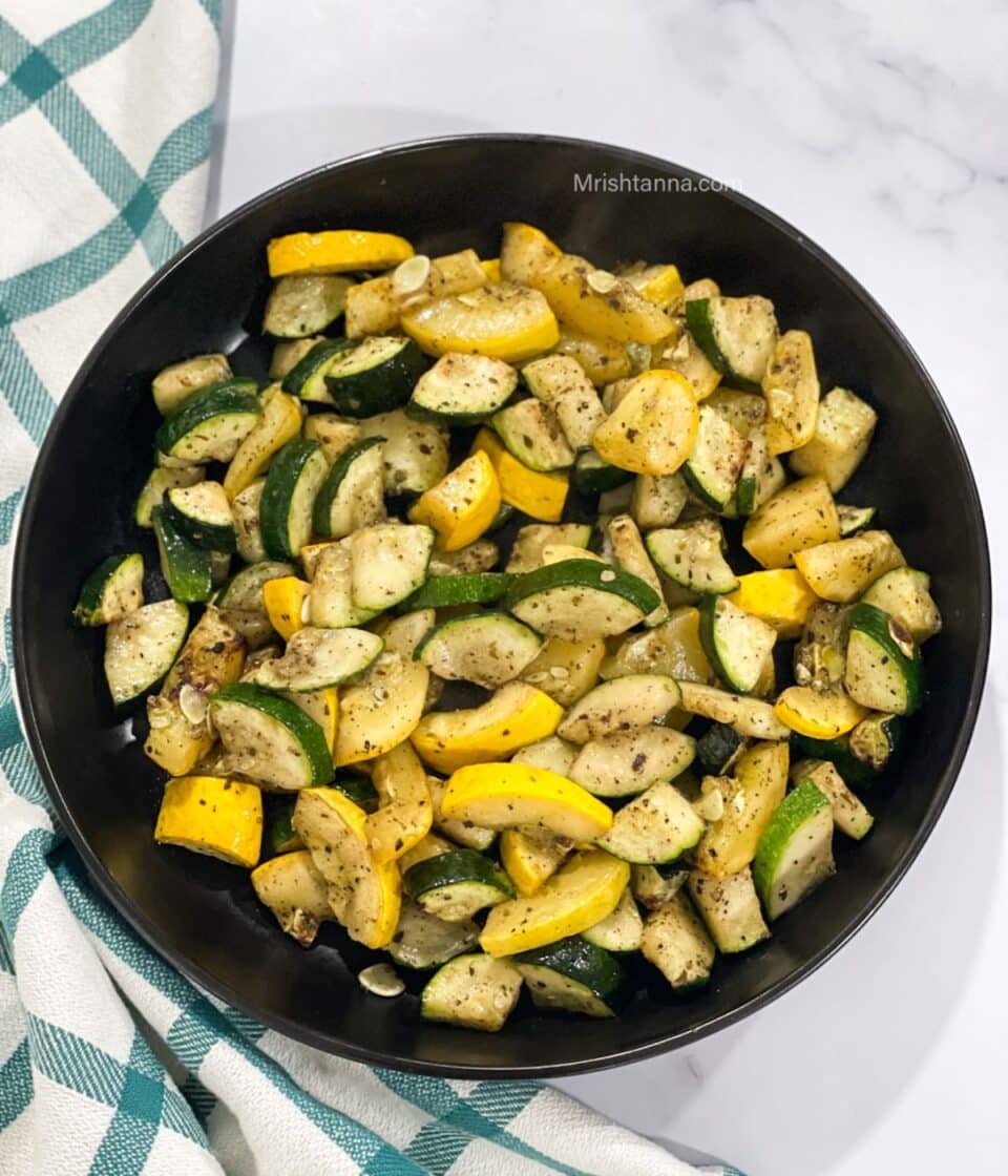 Zucchini And Squash In Air Fryer • Simple Sumptuous Cooking