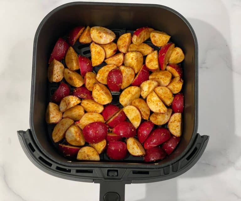 Air Fryer Roasted Radishes • Simple Sumptuous Cooking