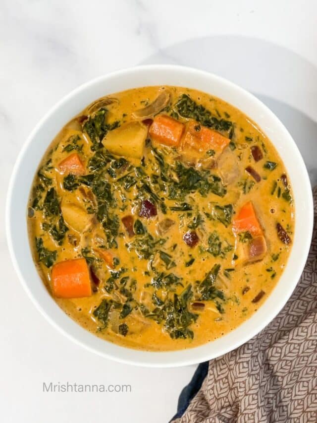 Kale Curry Recipe