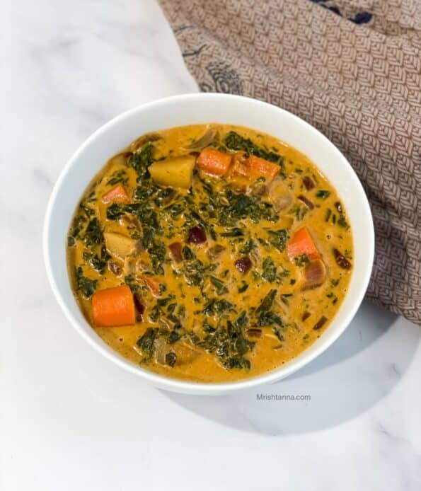 Kale Curry Recipe Indian • Simple Sumptuous Cooking