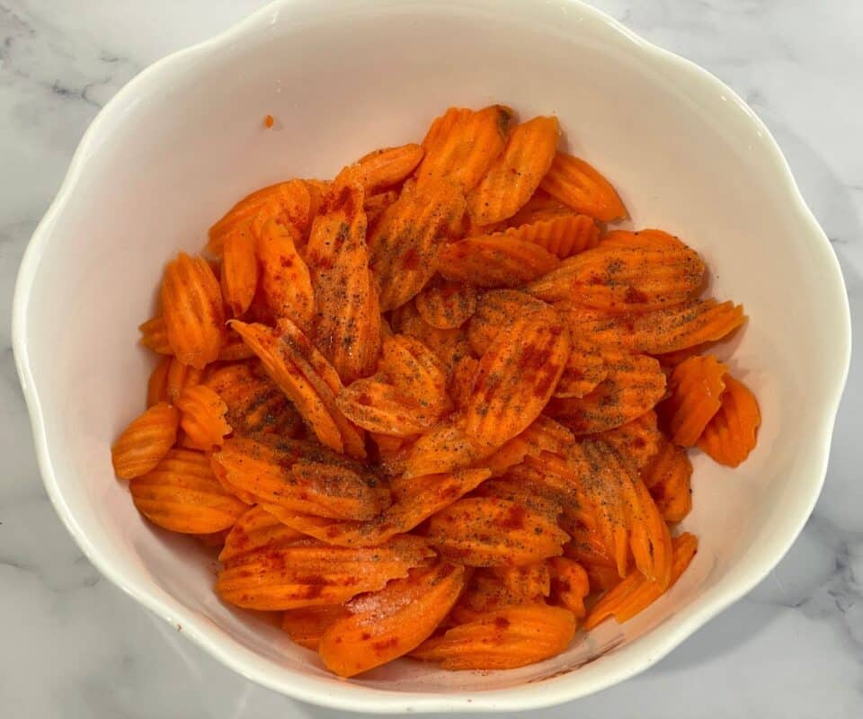 Easy Air Fryer Carrot Chips • Simple Sumptuous Cooking