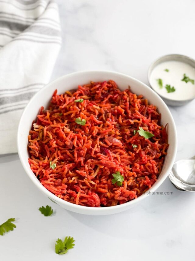 Instant Pot Beetroot Rice