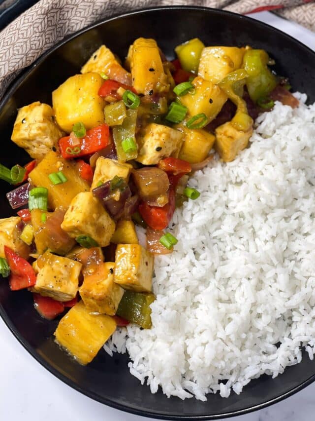Easy Pineapple Tofu Stir Fry