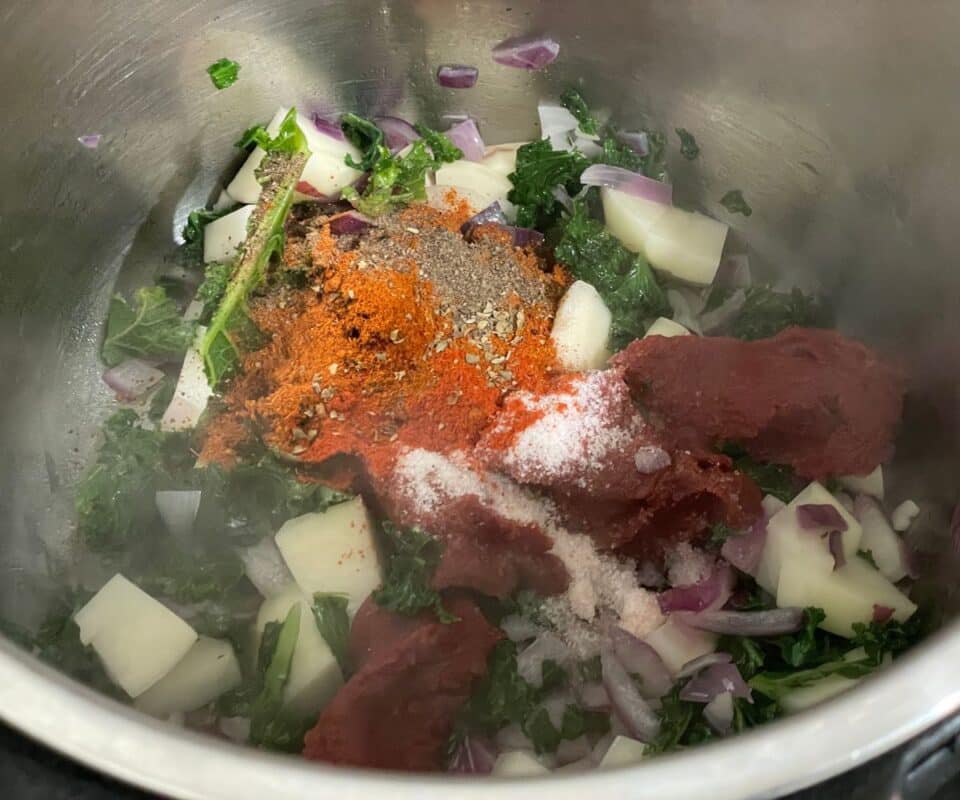 Easy Instant Pot Vegan lentil Soup Recipe • Simple Sumptuous Cooking