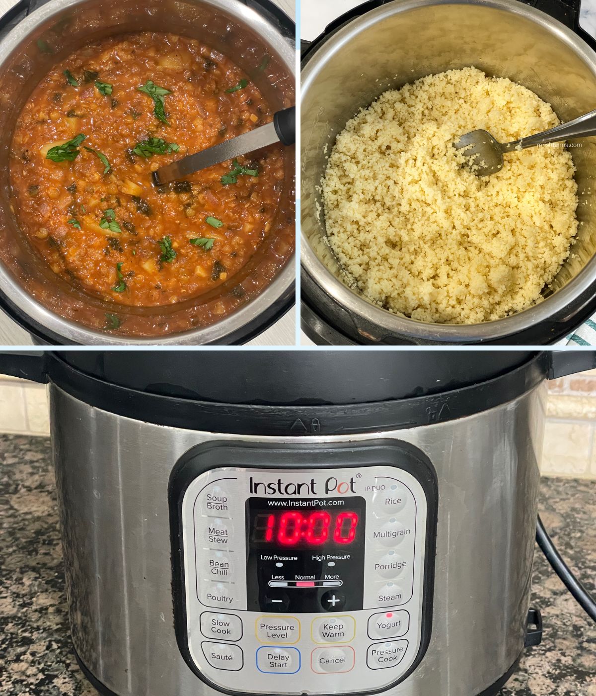 6 quart Instant Pot pressure cooker.