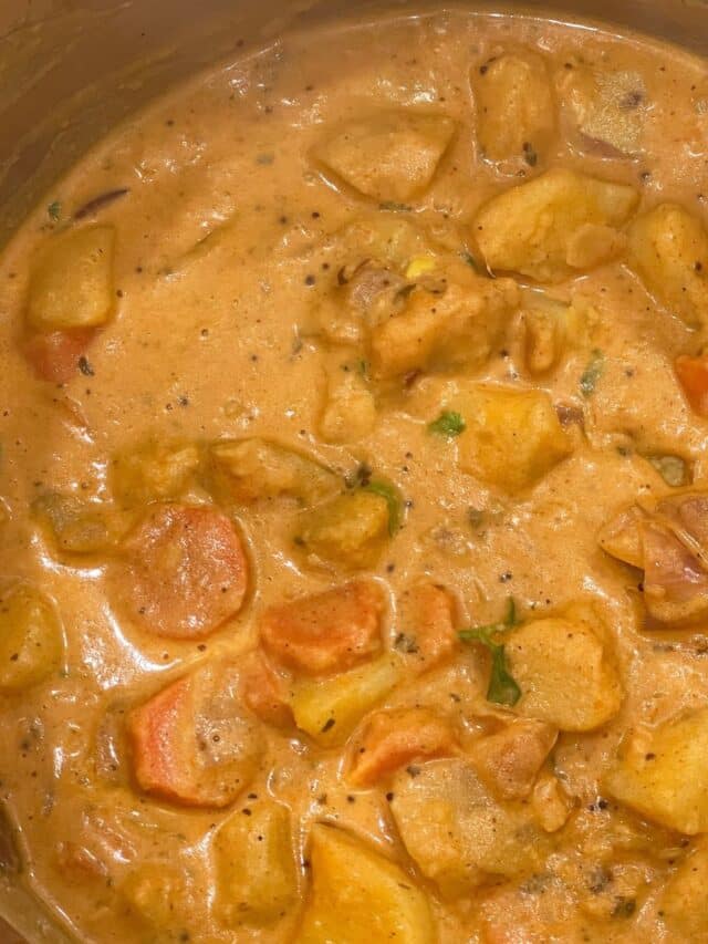 Vegan Potato Curry Instant Pot