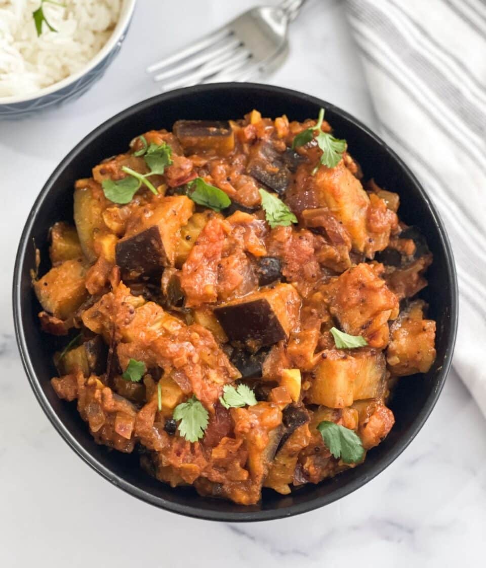 Indian Eggplant Masala Curry Recipe • Simple Sumptuous Cooking
