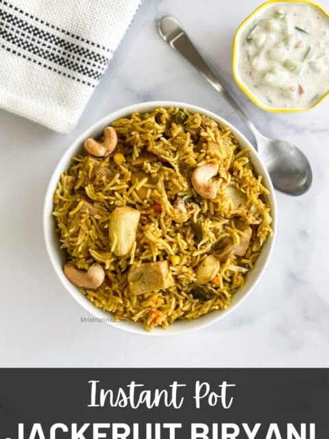Instant pot veg dum biryani best sale